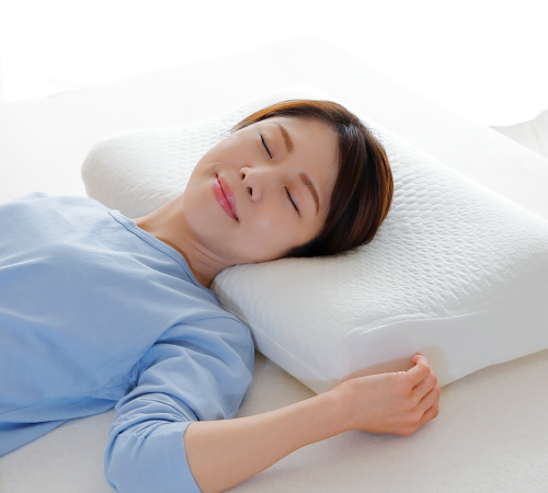 夏の夜も涼しく眠れる枕