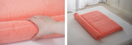 枕を使わない人の枕 くるくる