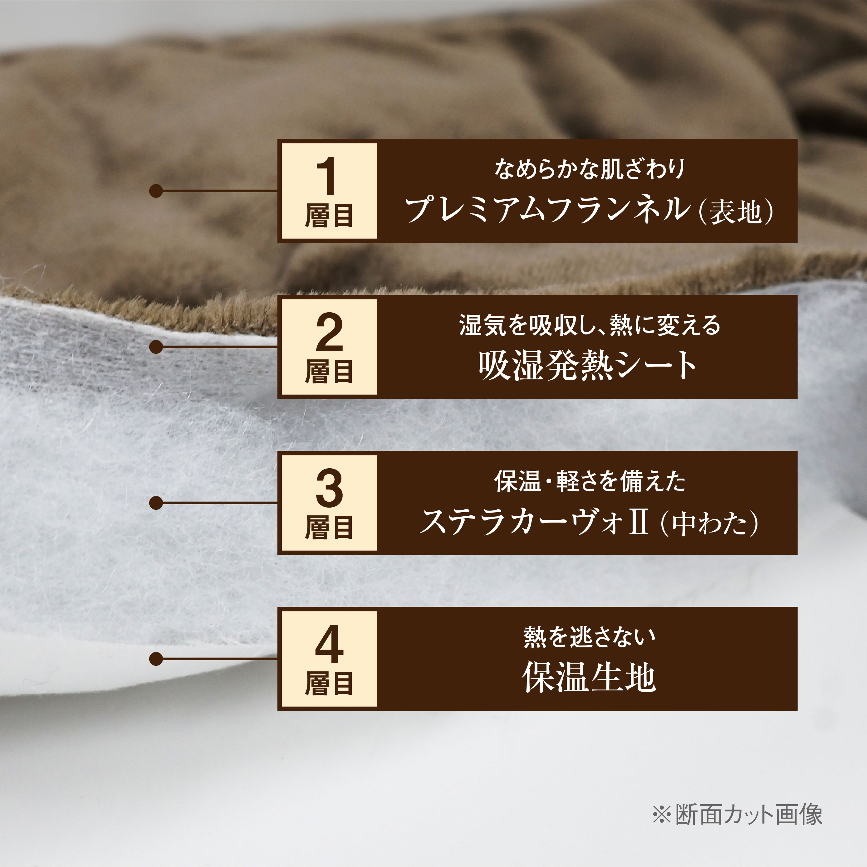 クレスカローレ スーパーヒートボリューム敷きパッド