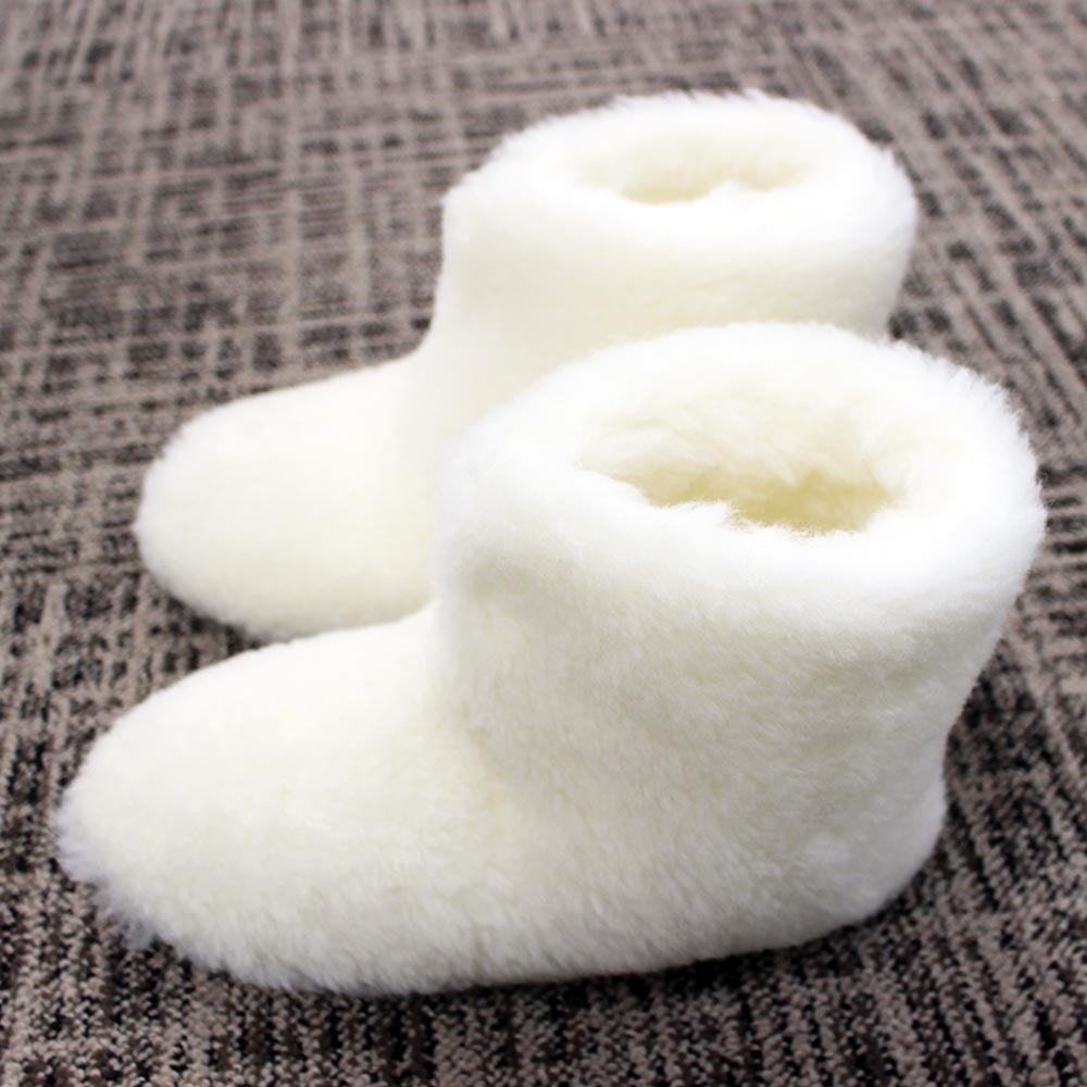 Sofwool ウールのルームブーツ 横からイメージ画像